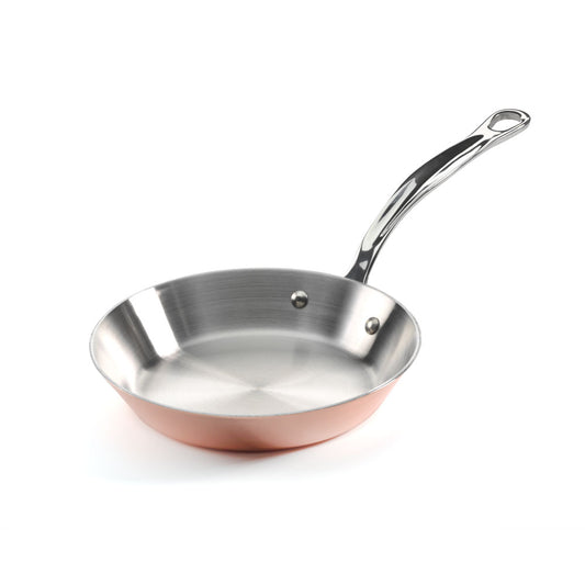 20cm Induction Copper Fry Pan From Samuel Groves