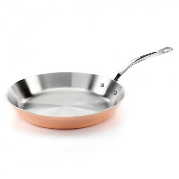 28cm Induction Copper Fry Pan From Samuel Groves